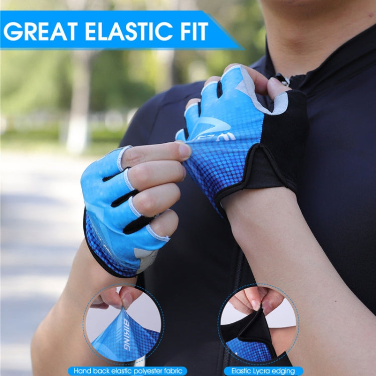 Găng tay đi xe mùa hè WEST BIKING YP0211215 nửa ngón, thoáng khí, găng tay đạp xe ngoài trời, M, L, XL, XXL
