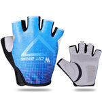 Găng tay đi xe mùa hè WEST BIKING YP0211215 nửa ngón, thoáng khí, găng tay đạp xe ngoài trời, M, L, XL, XXL
