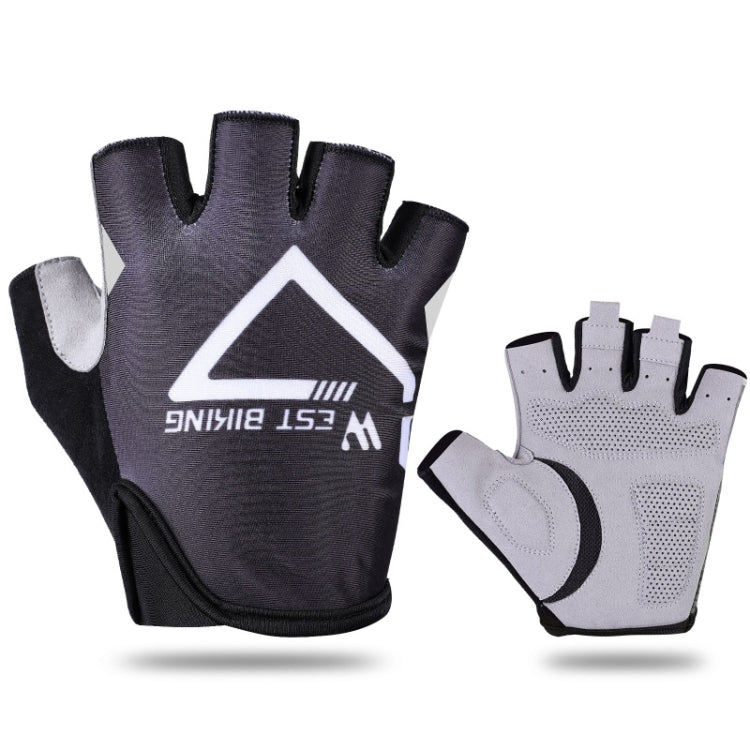 Găng tay đi xe mùa hè WEST BIKING YP0211215 nửa ngón, thoáng khí, găng tay đạp xe ngoài trời, M, L, XL, XXL