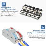Đầu nối dây đa chức năng SPL-2 2 vào 3 ra màu sắc nhanh, SPL-2 2 vào 3 ra, SPL-3 3 vào 3 ra, SPL-42 2 vào 4 ra, SPL-62 2 vào 6 ra, SPL-63 3 vào 6 ra, SPL-93 3 vào 9 ra, LT-624 2 vào 4 ra, LT-626 2 vào 6 ra