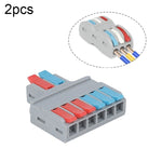 Đầu nối dây đa chức năng SPL-2 2 vào 3 ra màu sắc nhanh, SPL-2 2 vào 3 ra, SPL-3 3 vào 3 ra, SPL-42 2 vào 4 ra, SPL-62 2 vào 6 ra, SPL-63 3 vào 6 ra, SPL-93 3 vào 9 ra, LT-624 2 vào 4 ra, LT-626 2 vào 6 ra