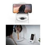 Sạc không dây Magnaphon WC001 cho iPhone và các điện thoại Android khác, Trắng, Đen