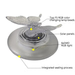 Đèn nổi hồ bơi năng lượng mặt trời ngoài trời biệt thự hồ bơi ánh sáng RGB, đèn cỏ sân vườn, hình bướm, chuồn chuồn