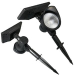 Đèn pha năng lượng mặt trời đèn sân vườn biệt thự gia đình, ánh sáng trắng, ánh sáng ấm, ánh sáng nhiều màu