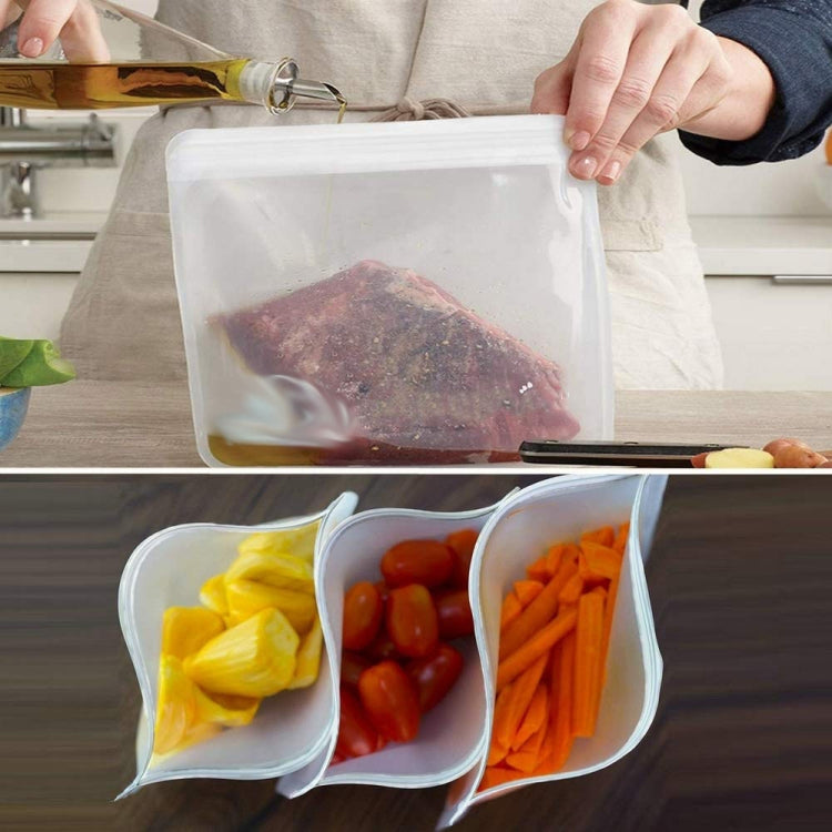 Túi bảo quản thực phẩm PEVA mờ trong suốt, túi đựng thực phẩm tủ lạnh tự niêm phong, bộ 5 cái / bộ (NO.1x5), bộ 5 cái / bộ (NO.2x5), bộ 6 cái / bộ (NO.1x4+NO.2x2), bộ 10 cái / bộ (NO.1x6+NO.2x4), bộ 12 cái / bộ (NO.1x7+NO.2x5)