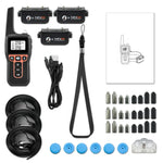 PaiPaitek PD529-3 Thiết Bị Huấn Luyện Chó Điều Khiển Từ Xa, Vòng Cổ Điện Tử Kiểm Soát Tiếng Sủa Bằng Giọng Nói, PD529-3