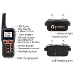 PaiPaitek PD529-3 Thiết Bị Huấn Luyện Chó Điều Khiển Từ Xa, Vòng Cổ Điện Tử Kiểm Soát Tiếng Sủa Bằng Giọng Nói, PD529-3