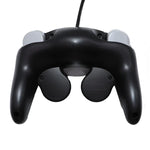 2 bộ tay cầm rung điểm đơn có dây cho Nintendo NGC / Wii, Trắng, Hồng, Vàng, Đỏ, Tím, Xanh lá, Xanh dương, Đen, Bạc, Cam