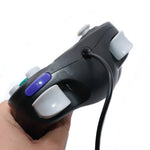 2 bộ tay cầm rung điểm đơn có dây cho Nintendo NGC / Wii, Trắng, Hồng, Vàng, Đỏ, Tím, Xanh lá, Xanh dương, Đen, Bạc, Cam
