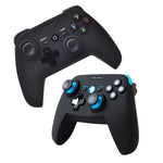 Tay cầm chơi game không dây CX-X1 2.4GHz + Bluetooth 4.0 cho Android / iOS / PC / PS3, Tay cầm đơn (Xanh dương), Tay cầm + giá đỡ (Xanh dương), Tay cầm + giá đỡ + bộ thu (Xanh dương)
