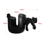 Giá đỡ bình chống rơi cho xe đẩy em bé J4037, giá đỡ bình