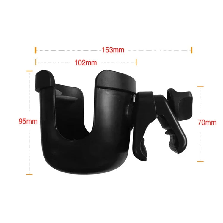 Giá đỡ bình chống rơi cho xe đẩy em bé J4037, giá đỡ bình