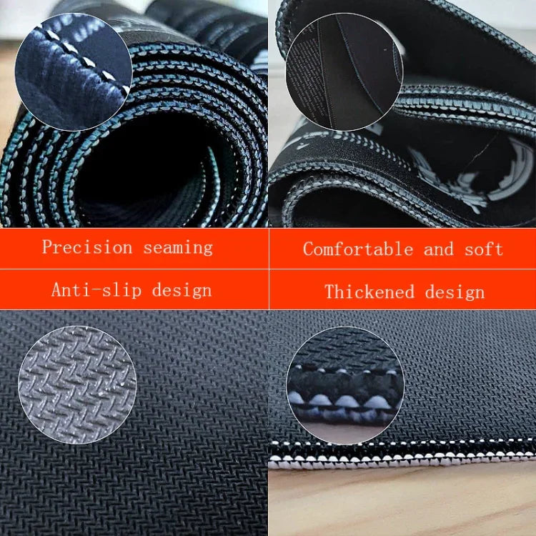 2 miếng lót chuột chơi game văn phòng chống trượt ép nhiệt một mặt, dày 2mm, 3mm, 4mm, 5mm