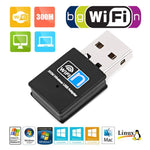 Card mạng không dây USB mini RTL8192EU 300Mbps
