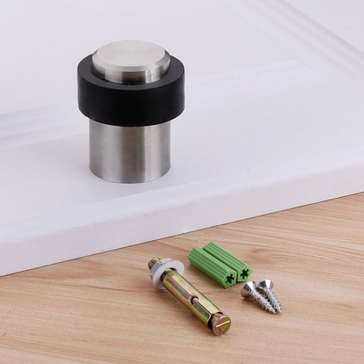 Bánh răng cửa chống va đập cao su đục lỗ bằng thép không gỉ, cửa tròn chống va đập hình trụ dạng sàn nhà, đục lỗ 46mm, 60mm, 80mm, không đục lỗ 46mm, 60mm, 80mm, thép xước 46mm có đầu nhựa + không đục lỗ...