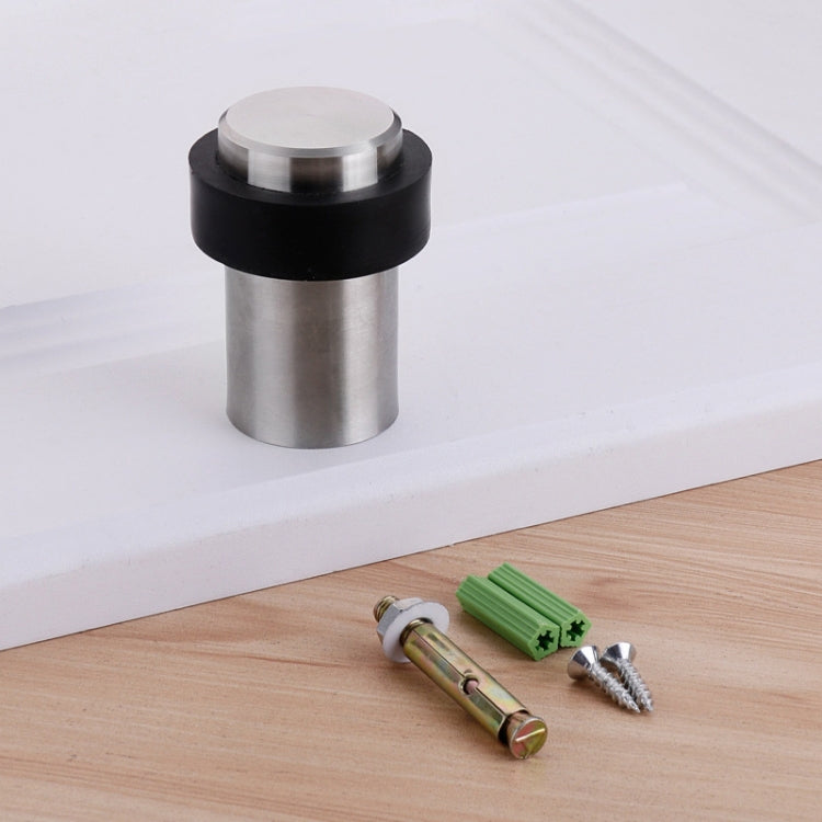 Bánh răng cửa chống va đập cao su đục lỗ bằng thép không gỉ, cửa tròn chống va đập hình trụ dạng sàn nhà, đục lỗ 46mm, 60mm, 80mm, không đục lỗ 46mm, 60mm, 80mm, thép xước 46mm có đầu nhựa + không đục lỗ...
