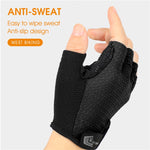 Găng tay đi xe đạp WEST BIKING YP0211218 thoáng khí, ngắn, chống trượt, nửa ngón, M, L, XL, 2XL