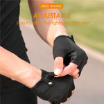 Găng tay đi xe đạp WEST BIKING YP0211218 thoáng khí, ngắn, chống trượt, nửa ngón, M, L, XL, 2XL