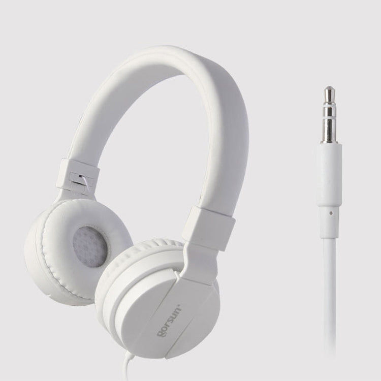 Tai nghe nhạc điện thoại di động Gorsun GS-778 có dây cho laptop và trẻ em, màu trắng, vàng, xanh dương, đen, cam, đỏ hồng