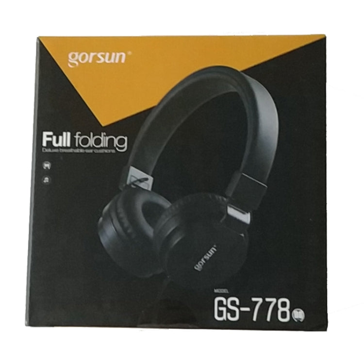 Tai nghe nhạc điện thoại di động Gorsun GS-778 có dây cho laptop và trẻ em, màu trắng, vàng, xanh dương, đen, cam, đỏ hồng