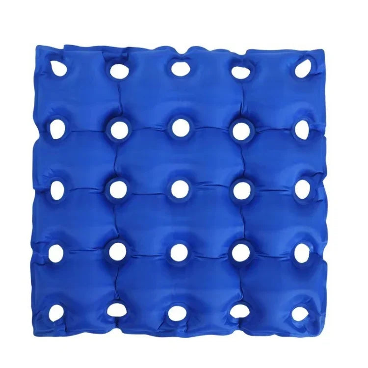 Đệm hơi vuông 25 lỗ chống loét, đệm bơm hơi y tế cho xe lăn, đệm bơm hơi xe lăn