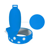 2 bộ ốp bảo vệ silicone cho tay cầm GS092, chống rơi và chống mất, ốp toàn diện cho Oculus Quest 2, GS092 xanh dương, GS092 đen