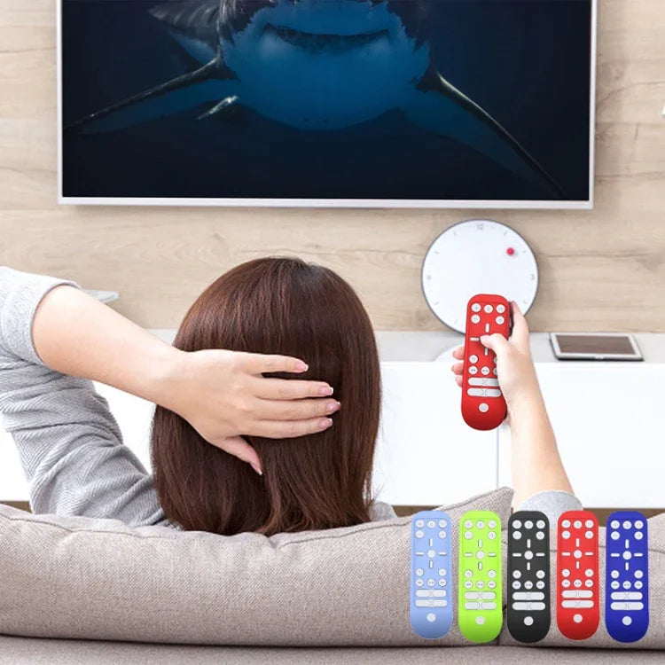 2 bộ ốp silicon bảo vệ điều khiển từ xa phù hợp cho điều khiển PS5 Media