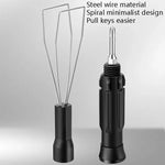 2 chiếc nắp phím kim loại Capper Wire đa năng cho phím Shift, dùng cho nhiều loại bàn phím, 2 chiếc