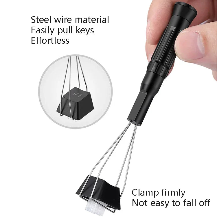 2 chiếc nắp phím kim loại Capper Wire đa năng cho phím Shift, dùng cho nhiều loại bàn phím, 2 chiếc