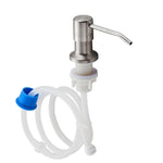 Đầu bơm bình đựng xà phòng inox 304, ống silicone nối dài, bình đựng xà phòng rửa tay phòng tắm, đầu bơm 9508N-02