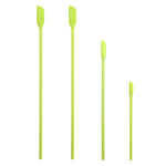Bộ cạo mini silicone 4 trong 1 đầu nhọn, cạo kéo dài lọ mỹ phẩm, thìa mứt, 4 trong 1 màu đỏ, 4 trong 1 màu đen, 4 trong 1 nhiều màu, 4 trong 1 màu tím, 4 trong 1 màu xanh lá