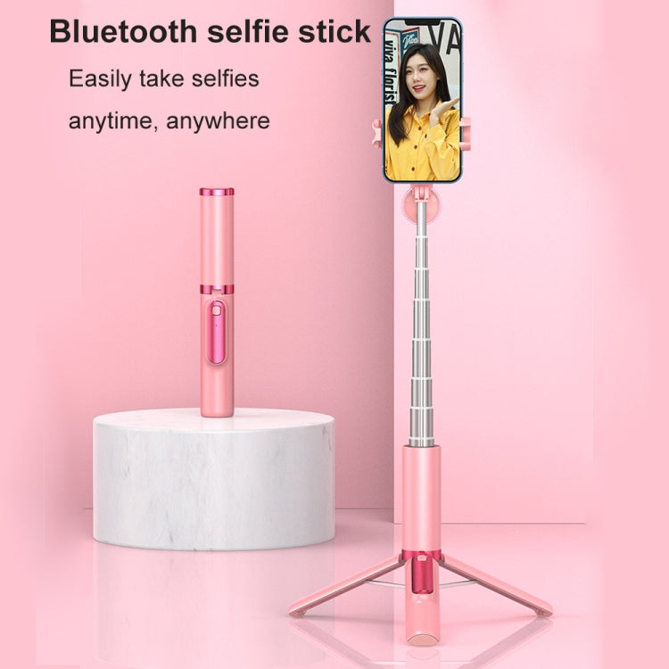 Gậy tự sướng điện thoại Bluetooth CYKE AB202 Phantom đa năng, giá đỡ phát trực tiếp để bàn có đèn chiếu sáng
