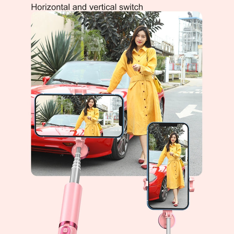 Gậy tự sướng điện thoại Bluetooth CYKE AB202 Phantom đa năng, giá đỡ phát trực tiếp để bàn có đèn chiếu sáng