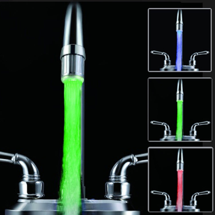 Vòi nước LED đổi màu phát sáng, Thông số: Điều khiển nhiệt độ ba màu, Điều khiển nhiệt độ ba màu