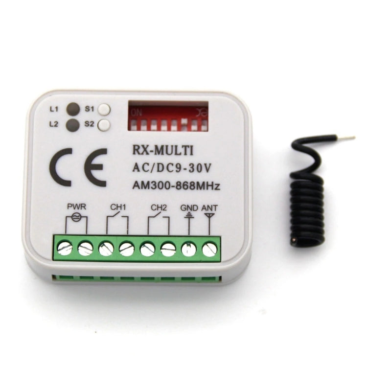 Công tắc điều khiển từ xa mã cuộn mã cố định đa tần số LZ-068 cho cửa gara