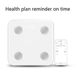 Cân điện tử đo mỡ cơ thể thông minh 8066, cân Bluetooth tại nhà, kiểu pin (trắng), kiểu sạc (trắng)
