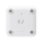 Cân điện tử đo mỡ cơ thể thông minh 8066, cân Bluetooth tại nhà, kiểu pin (trắng), kiểu sạc (trắng)