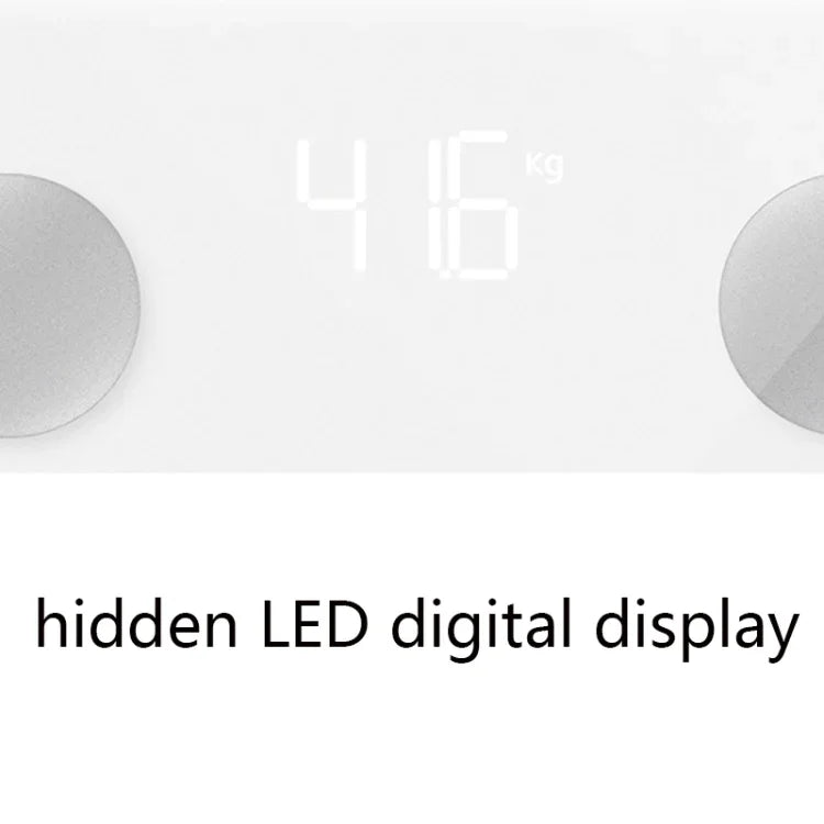 Cân điện tử đo mỡ cơ thể thông minh 8066, cân Bluetooth tại nhà, kiểu pin (trắng), kiểu sạc (trắng)