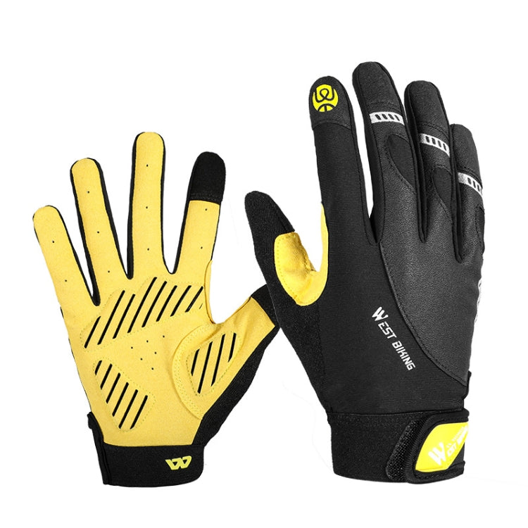 Găng tay xe đạp WEST BIKING YP0211209 giảm sốc chống trượt cảm ứng, M, L, XL