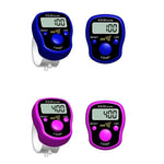 Bộ đếm điện tử phát sáng LED có chức năng nhắc nhở âm thanh sau một trăm, giao màu ngẫu nhiên, 4 cái phát sáng