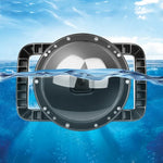 Vỏ bảo vệ ống kính camera lặn dưới nước dạng vòm SHOOT XTGP559 trong suốt cho GoPro HERO9 Black, Cho GoPro HERO9 Black
