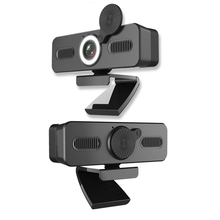 Camera máy tính độ phân giải cao mạng không cần driver với đèn làm đẹp, micro đa hướng, chiều dài cáp: 1.8m, 1080P, 2K, 4K