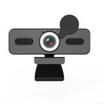 Camera máy tính độ phân giải cao mạng không cần driver với đèn làm đẹp, micro đa hướng, chiều dài cáp: 1.8m, 1080P, 2K, 4K