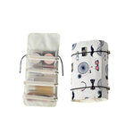 Túi đựng mỹ phẩm đa chức năng 4 trong 1, có thể tháo rời, dung tích lớn, tiện lợi cho du lịch, túi đựng mỹ phẩm, túi rửa, màu đen, xám, xanh nâng cấp, hồng nâng cấp, xanh dương nâng cấp, tím nâng cấp, trắng nâng cấp