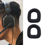 2 miếng bọc mút bảo vệ tai nghe chơi game, chụp tai flannel cho Logitech A10, thanh đỡ đầu cho Logitech A10, chụp tai flannel cho Logitech A40, chụp tai flannel cho Logitech A50, thanh đỡ đầu flannel cho Logitech A50
