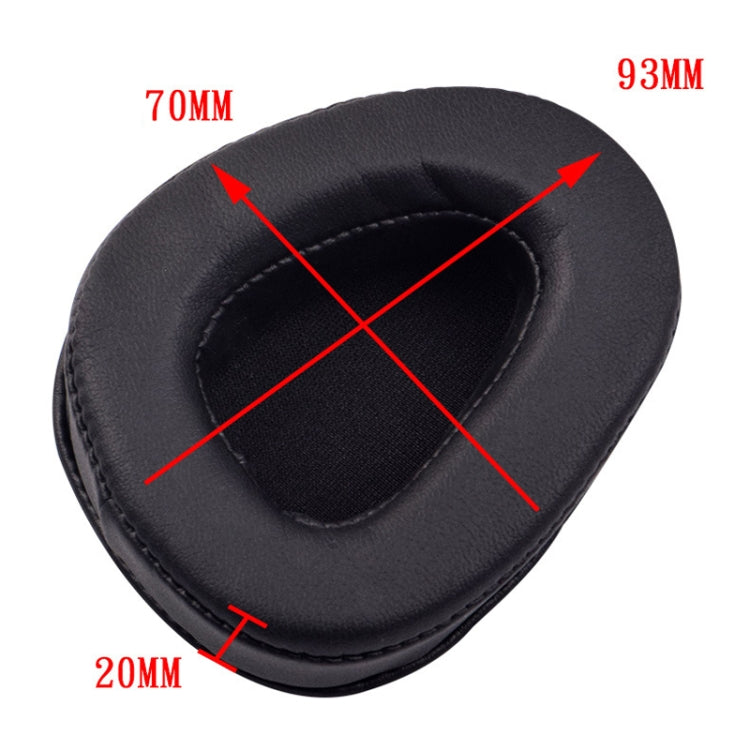 1 cặp chụp tai mút da cho Skullcandy Aviator 2, màu đen, nâu