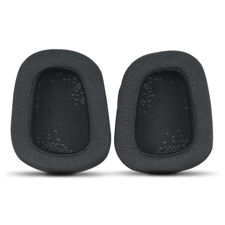 2 miếng bọc mút tai nghe D0005, chụp tai cho Logitech G633 / G933 / G933S, màu: vải lưới, vải lưới, da protein