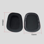 2 miếng bọc mút tai nghe D0005, chụp tai cho Logitech G633 / G933 / G933S, màu: vải lưới, vải lưới, da protein