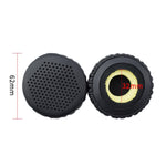 2 miếng đệm tai bằng da cho tai nghe Edifier W570BT / W670BT, màu đen, xám bạc