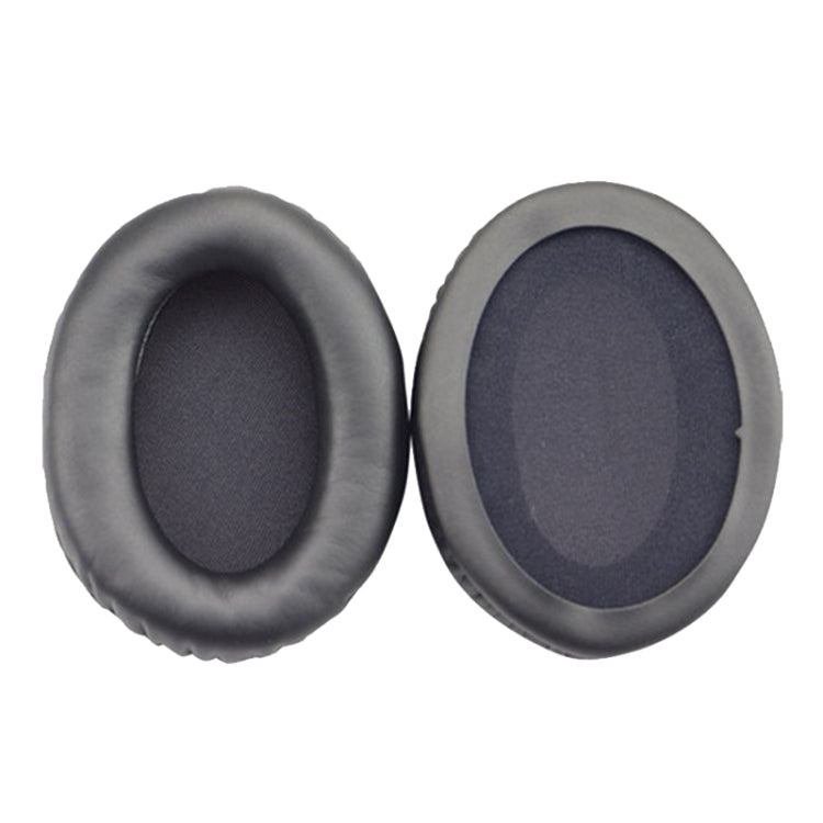 2 miếng bọc mút tai nghe bằng da cho Kingston Cloud Silver II, màu: đen, đen, đen ghép, trắng ghép, lưới, da cừu đen, da cừu trắng